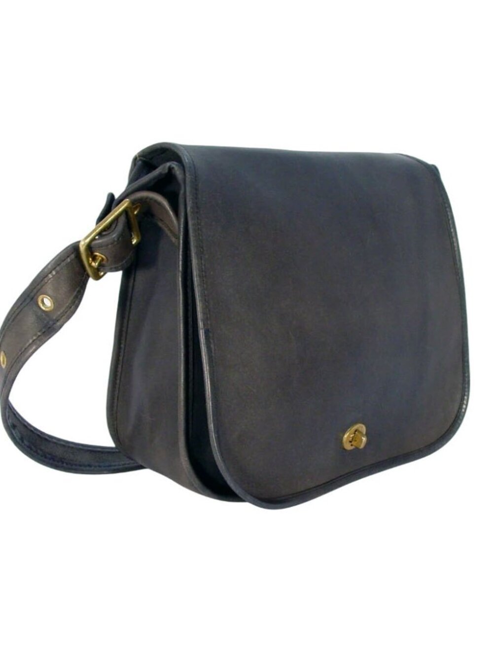 COACH Stewardess 70's-80's Vintage Crossbody Bag - Made in New York City - Picture 11 of 15